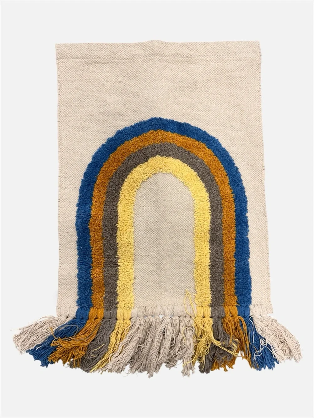 OYOY Living Design Follow The Rainbow Wall Rug Hanging Wool Boho Decor Nursery